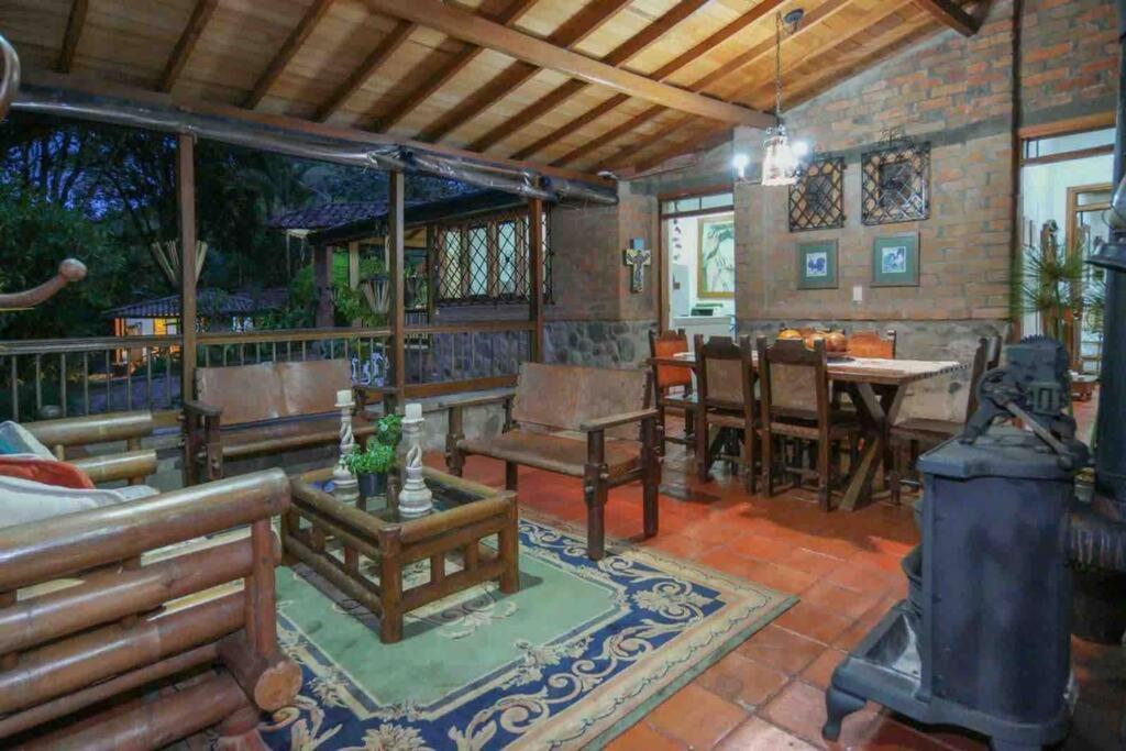 Finca Punta De Piedra Salento, Quindio Villa Екстериор снимка