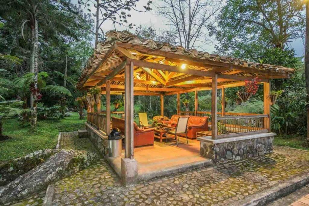 Finca Punta De Piedra Salento, Quindio Villa Екстериор снимка