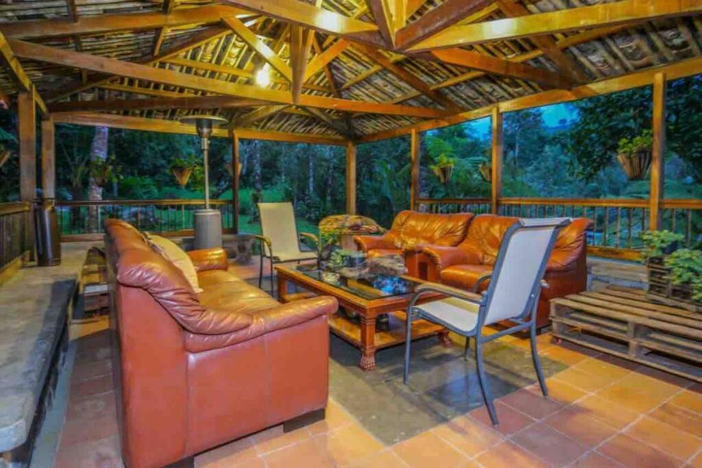 Finca Punta De Piedra Salento, Quindio Villa Екстериор снимка