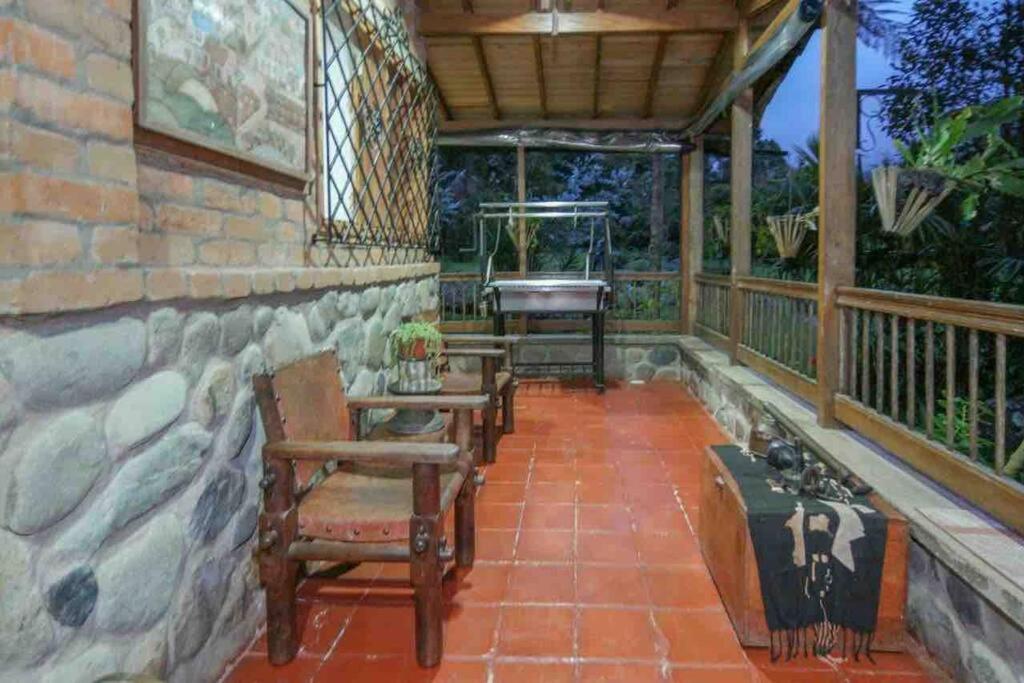 Finca Punta De Piedra Salento, Quindio Villa Екстериор снимка